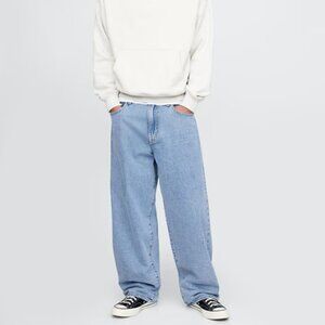 GAP Wide Leg Jeans Extra Baggy fits size 38 New with Tags blue